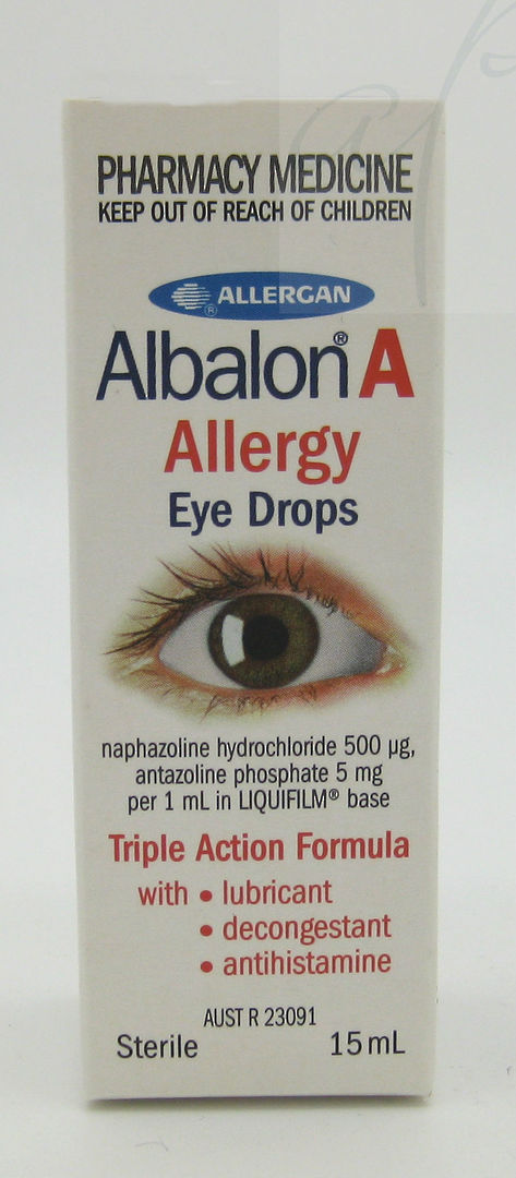 Albalon A Allergy Eye Drops image 0